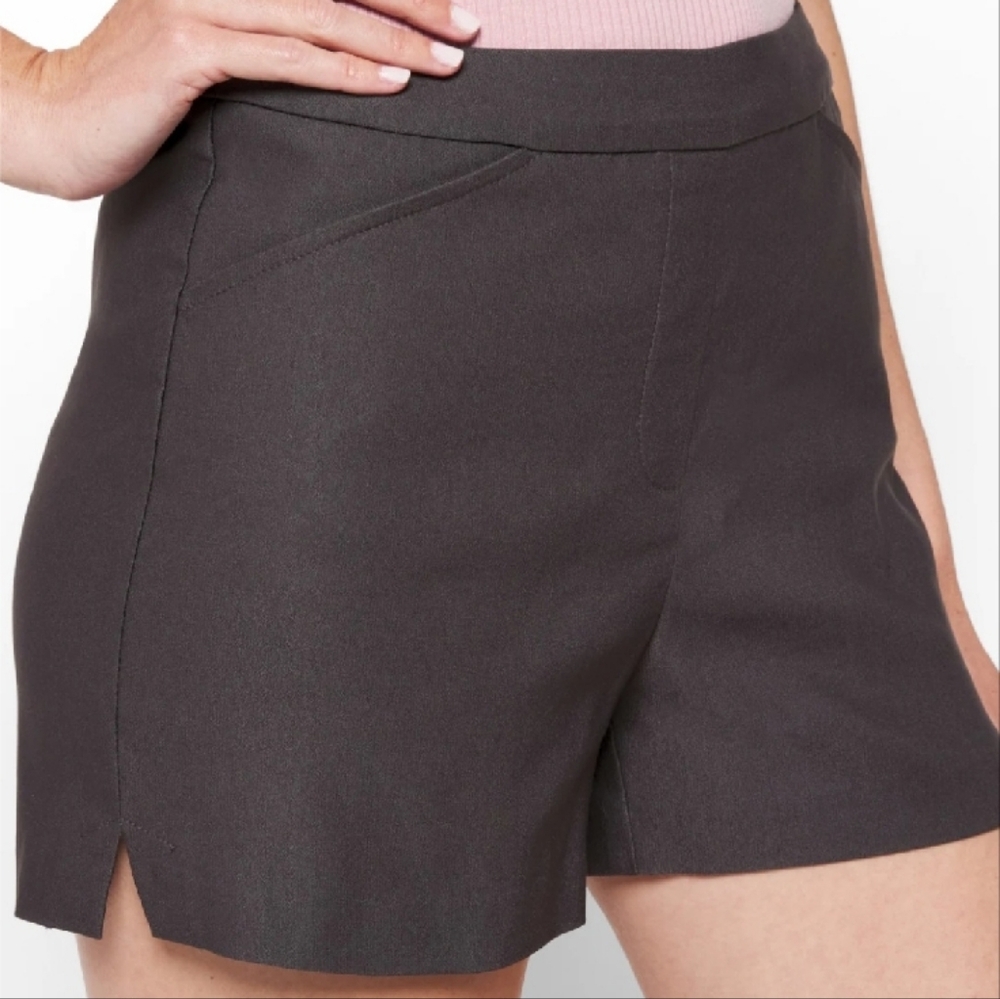 Classic Gray Women's Shorts - Picture 4 of 8